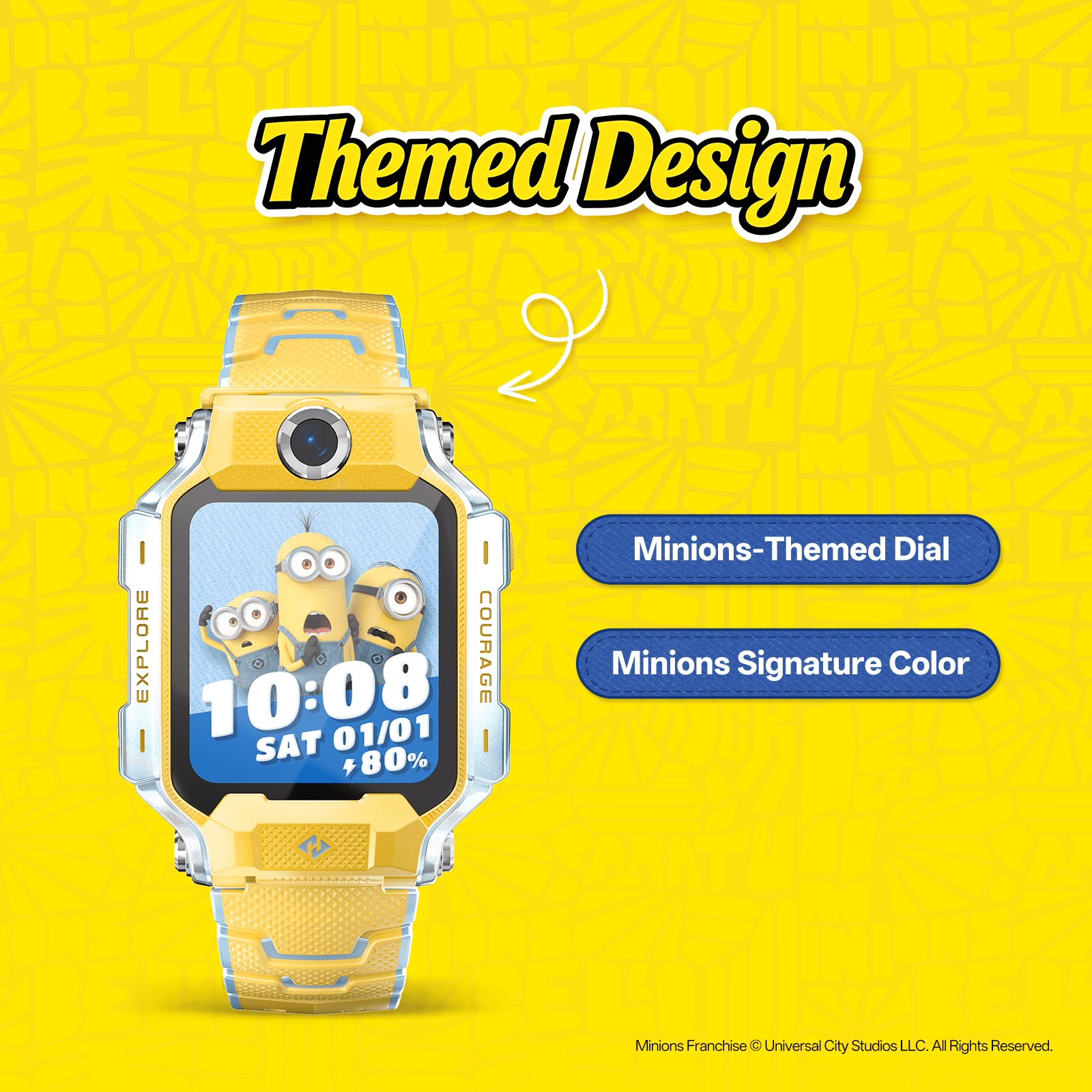 imoo Watch Phone X10 Minions Limited Edition_Yellow_2