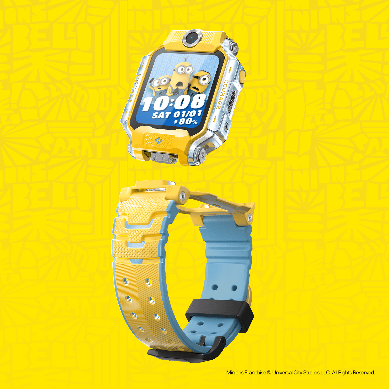 imoo Watch Phone X10 Minions Limited Edition_Yellow_1